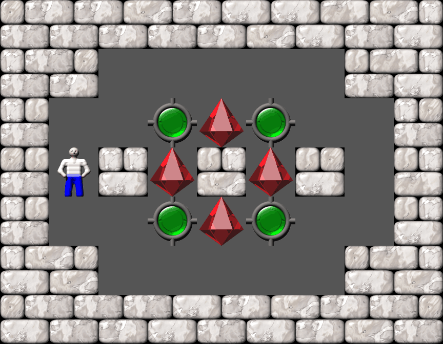 Сокобан More Bugs collections уровень 275